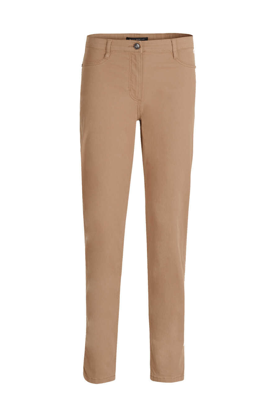 Produktbild fr 'BETTY BARCLAY Perfekt Slim Jeans SALLY camel'