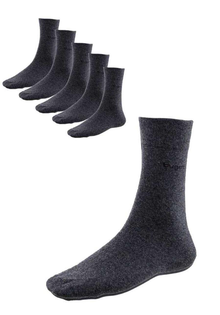 Produktbild fr 'BUGATTI Herrensocken Baumwollmischung 6er Pack grau'