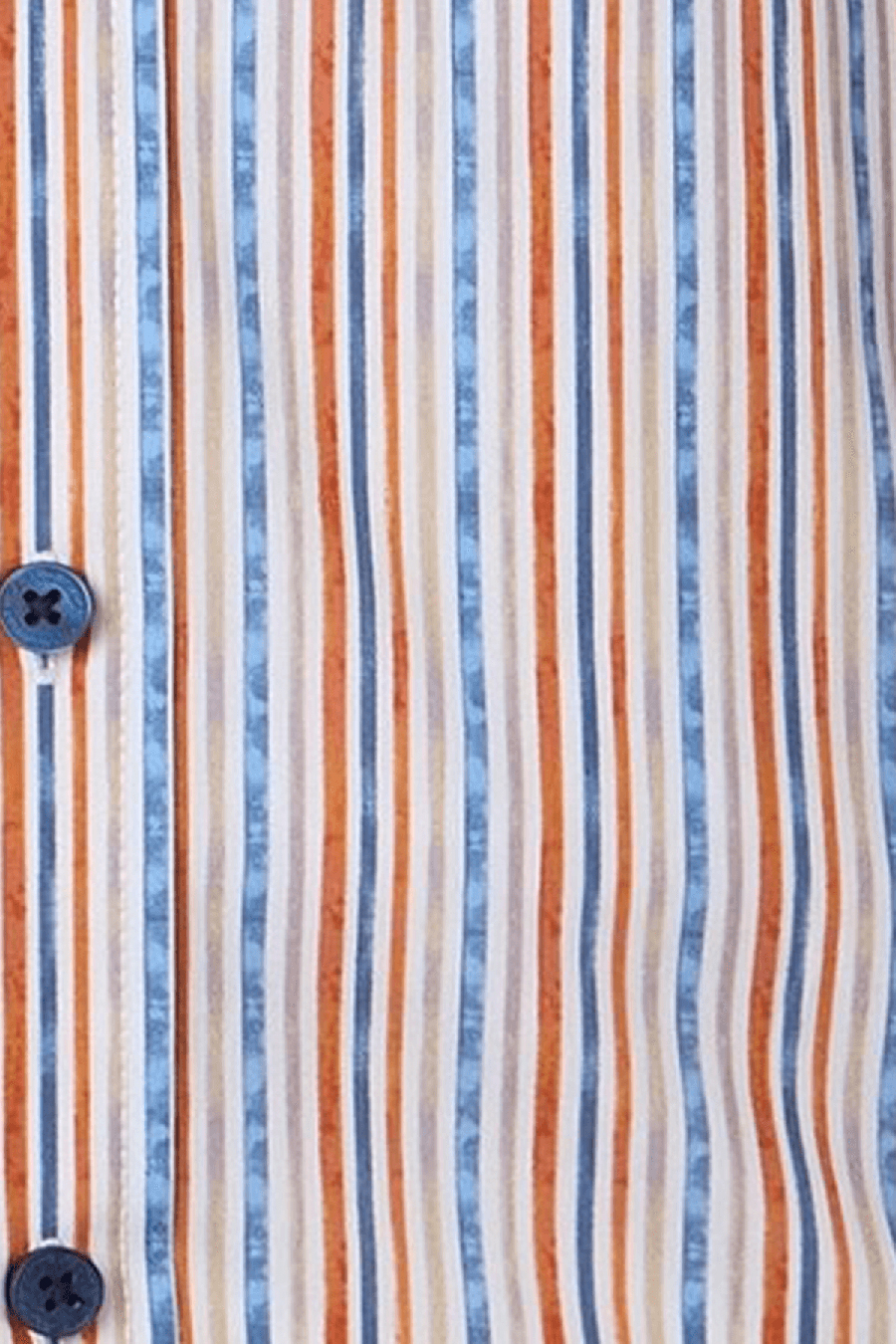 Produktbild fr 'CASAMODA Casual Fit Hemd Halbarm Button Down Kragen Streifen blau'