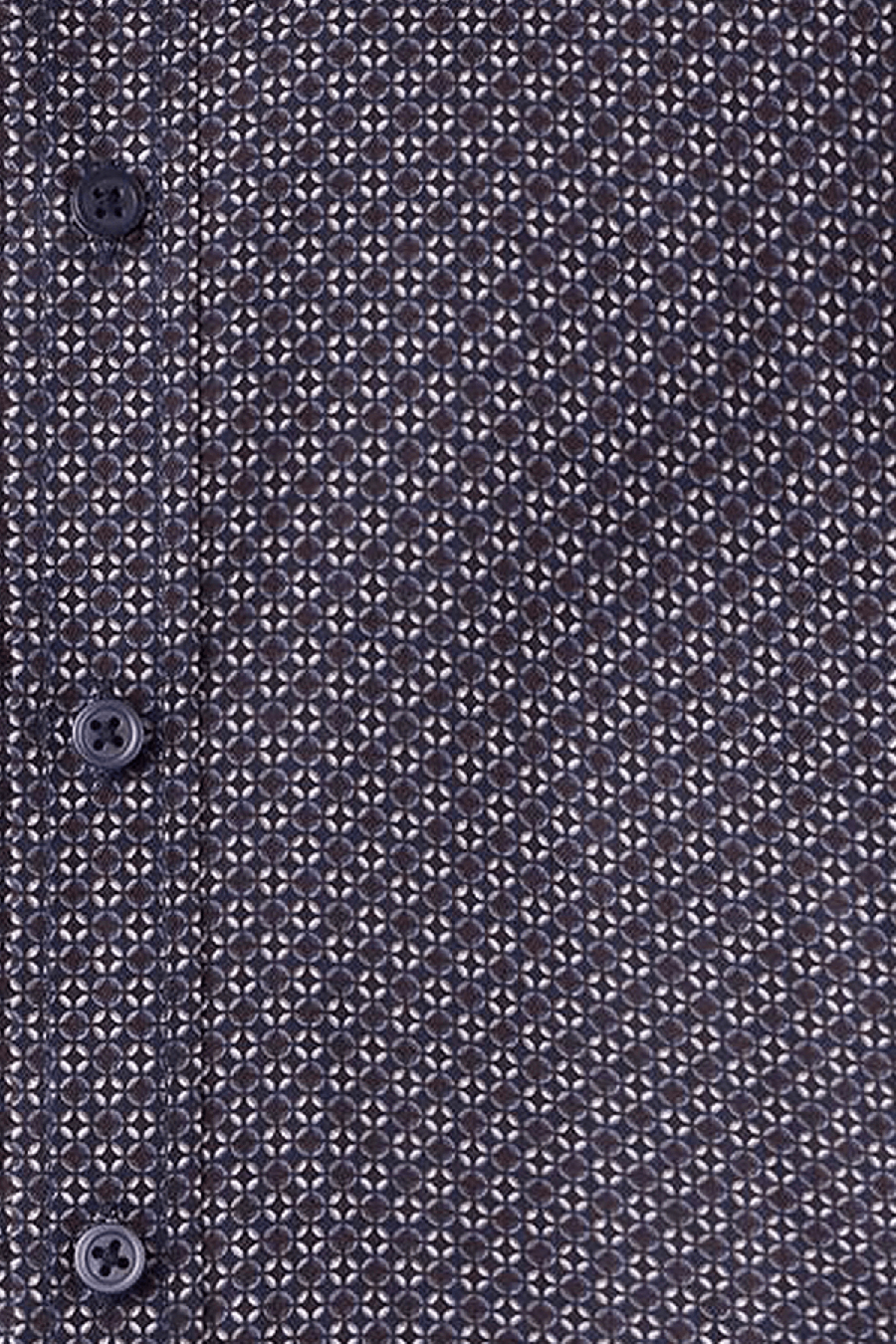 Produktbild f�r 'CASAMODA Casual Fit Hemd Langarm New Kent Kragen Muster blau'