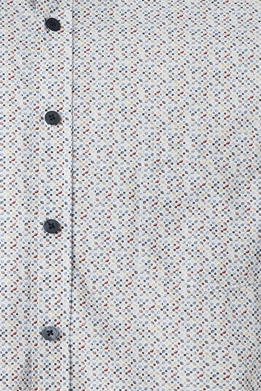 Produktbild f�r 'CASAMODA Casual Fit Hemd Langarm New Kent Kragen Muster rot'