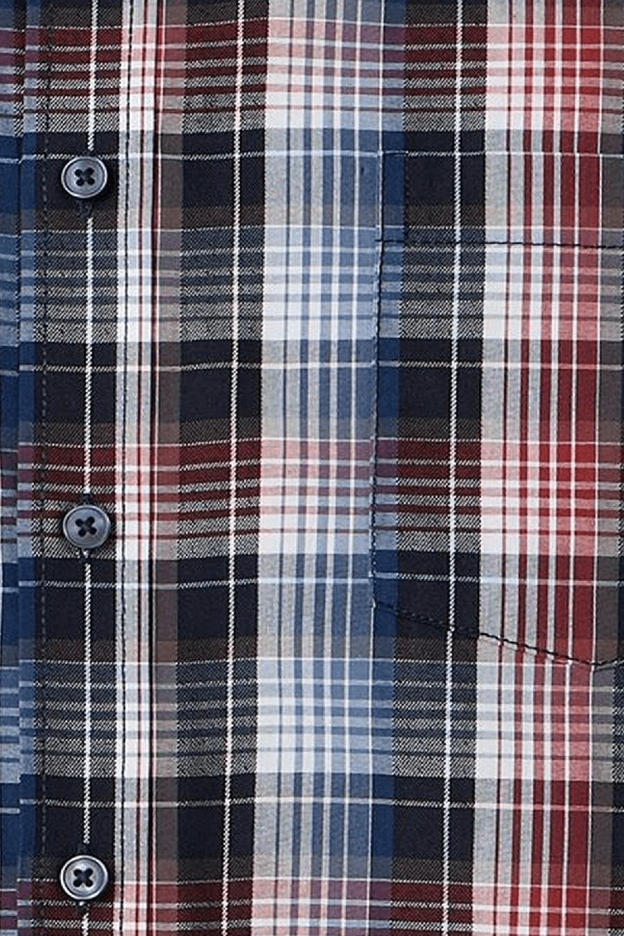 Produktbild f�r 'CASAMODA Casual Fit Hemd Langarm New Kent Kragen Karo blau'