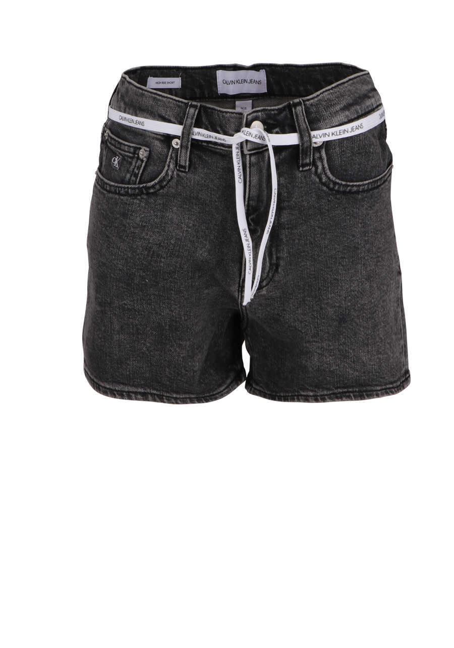 Produktbild fr 'CALVIN KLEIN JEANS Shorts Button-Zipp-Verschluss 5-Pocket dunkelgrau'