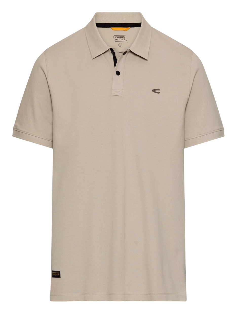 Produktbild f�r 'CAMEL ACTIVE Performance Polo Halbarm gekn�pfter Polokragen Pique haut'