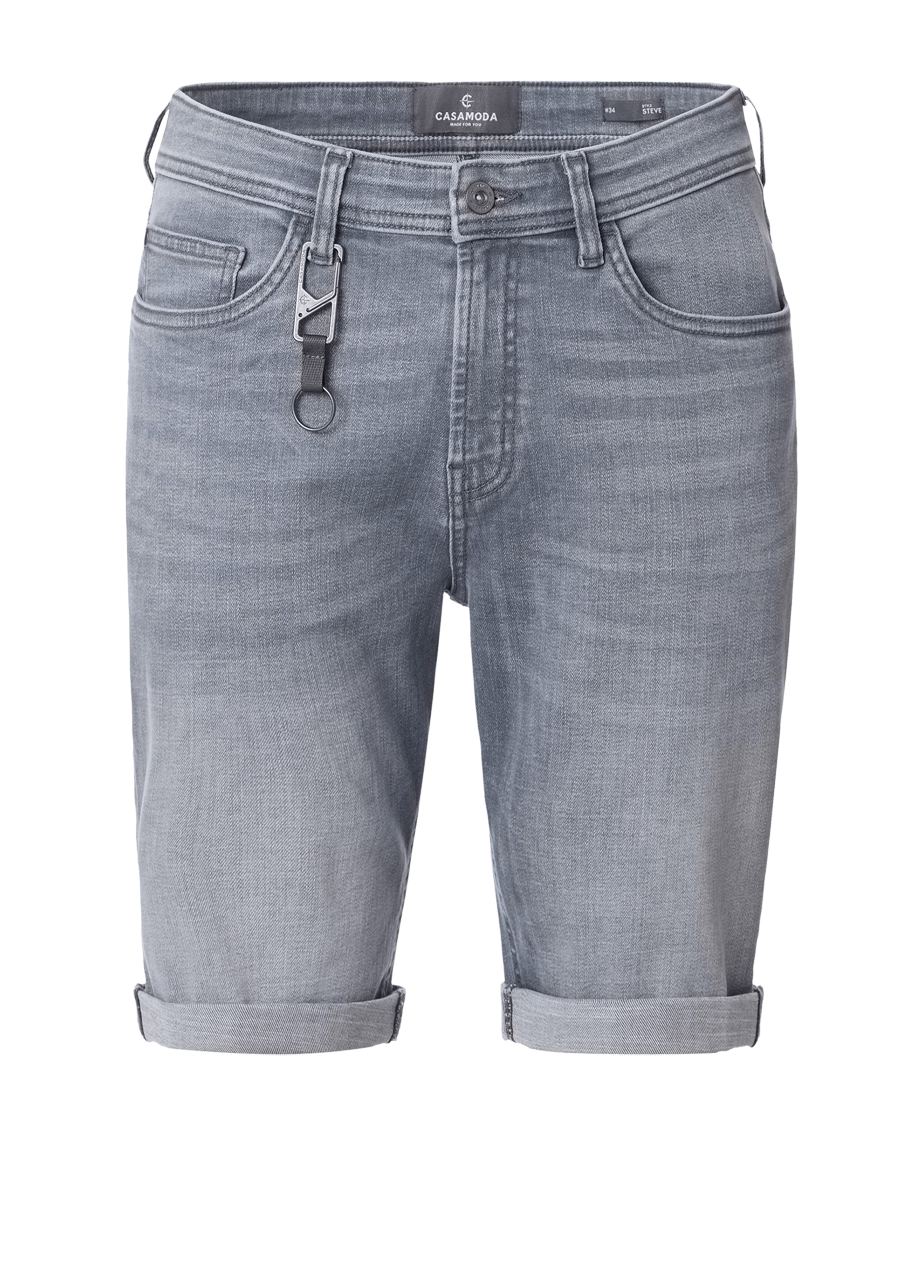Produktbild f�r 'CASAMODA Bermuda Short Jeans Stretch grau'