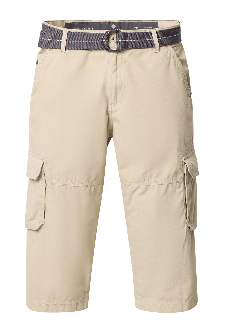Produktbild f�r 'CASAMODA 3/4 Bermuda Short Cargo Baumwolle beige'