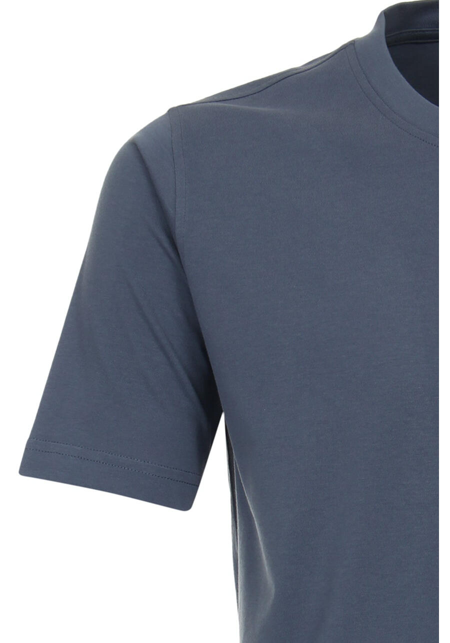 Produktbild fr 'CASAMODA T-Shirt Halbarm Rundhals Brusttasche dunkelblau'