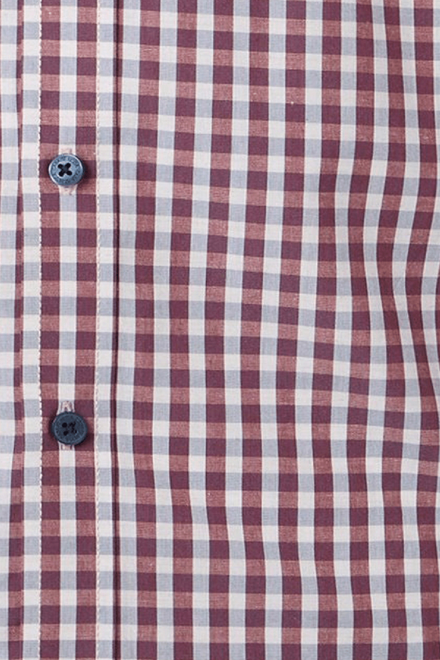 Produktbild fr 'CASAMODA Comfort Fit Hemd Langarm Button Down Kragen Karo rot'