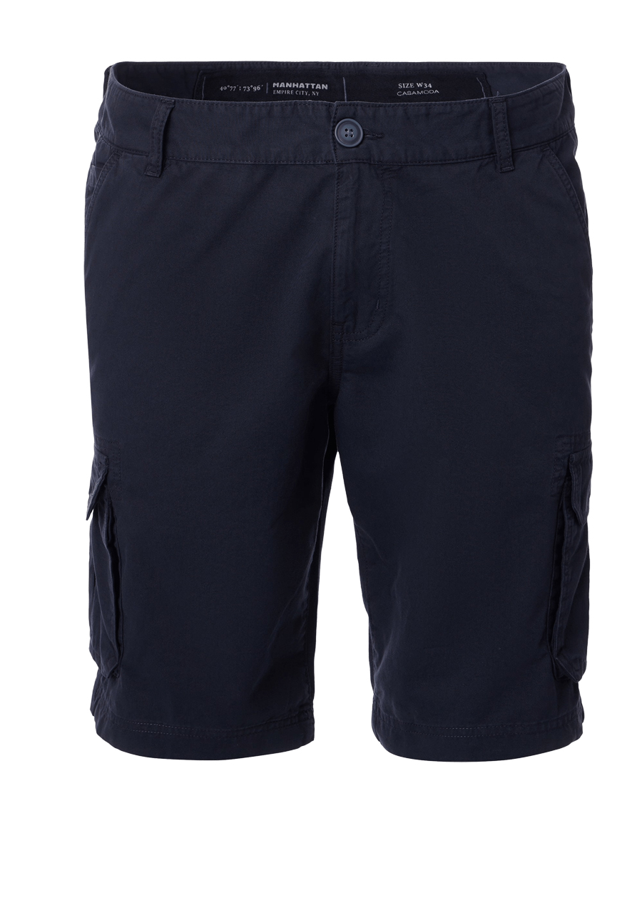 Produktbild f�r 'CASAMODA Bermuda Cargo Shorts Baumwolle navy'