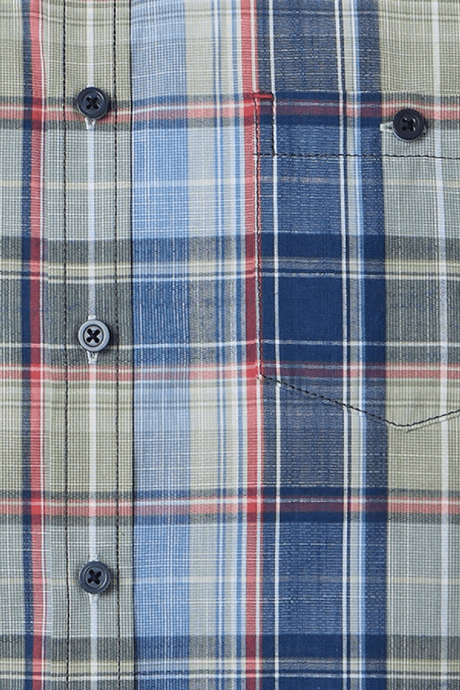 Produktbild f�r 'CASAMODA Casual Fit Hemd Halbarm New Kent Kragen Streifen blau'
