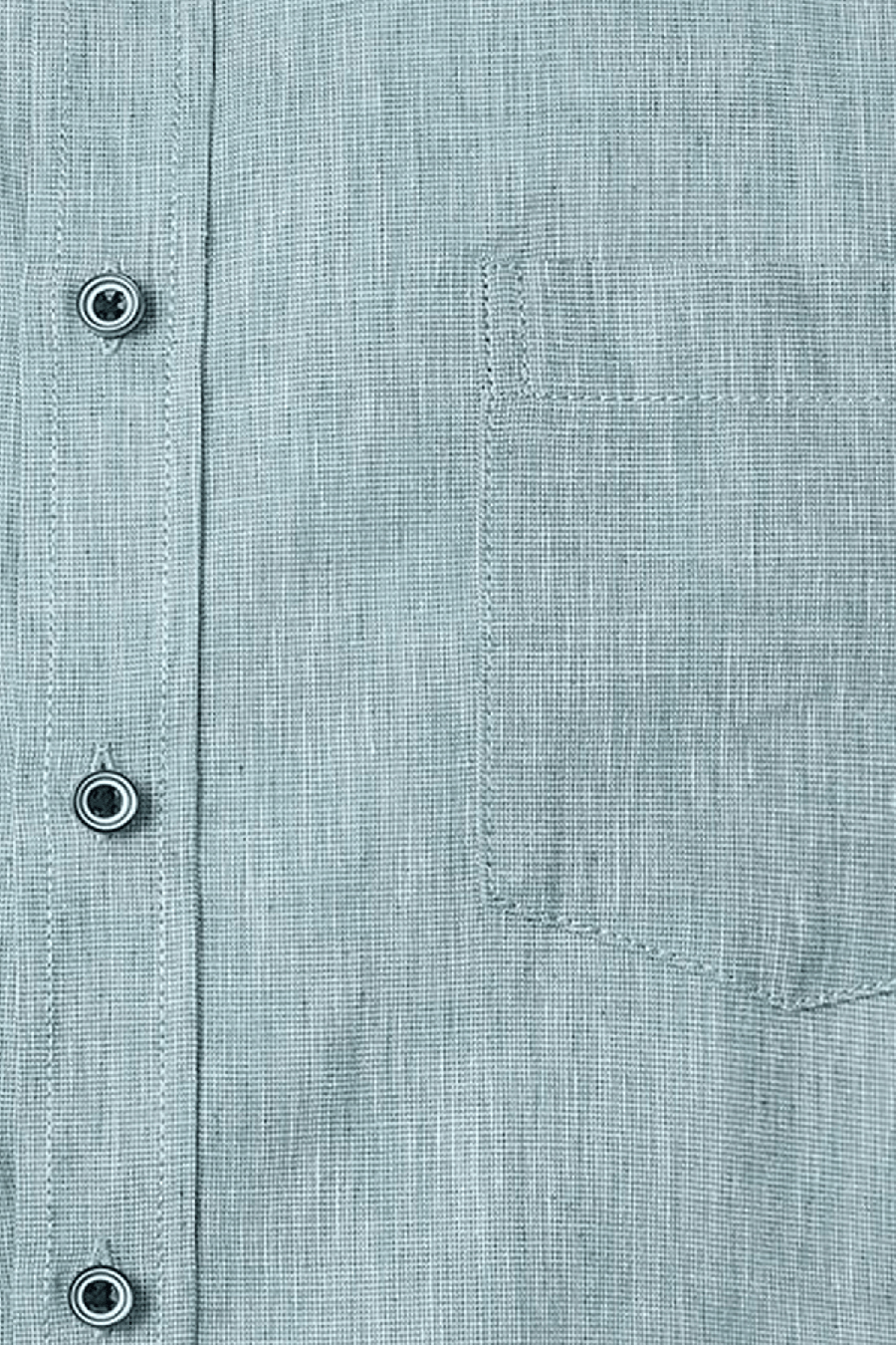 Produktbild f�r 'CASAMODA Casual Fit Hemd Halbarm Button Down Kragen Leinenmix gr�n'