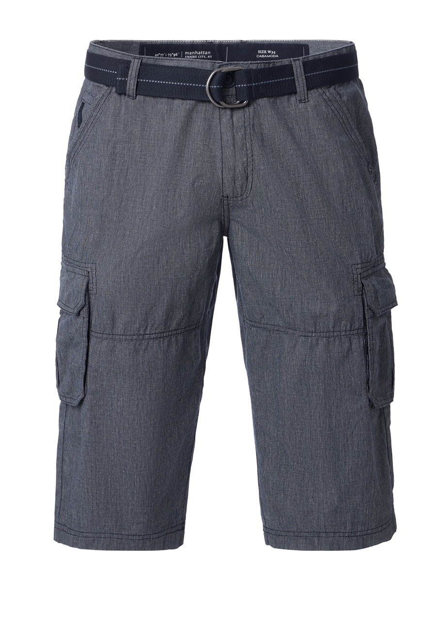 Produktbild fr 'CASAMODA Bermuda Short Cargo 3/4 Baumwolle navy'