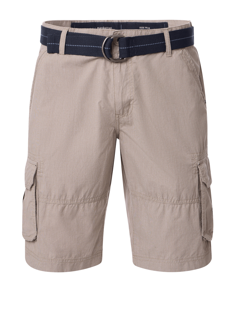 Produktbild fr 'CASAMODA Bermuda Short Cargo Baumwolle beige'