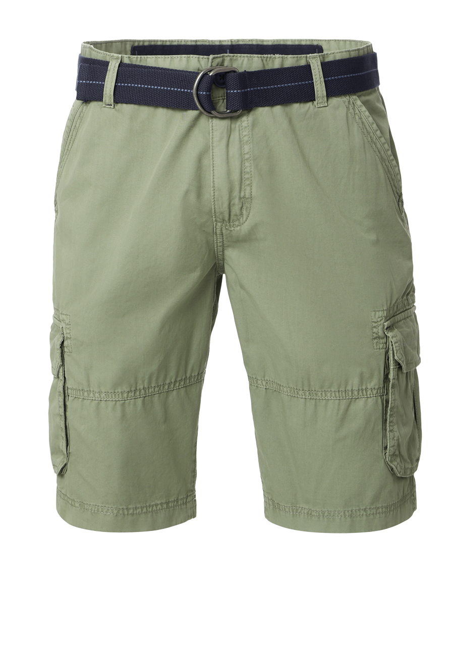 Produktbild fr 'CASAMODA Bermuda Short Cargo Baumwolle moos'