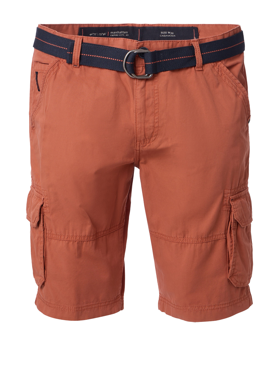 Produktbild fr 'CASAMODA Bermuda Short Cargo Baumwolle orange'