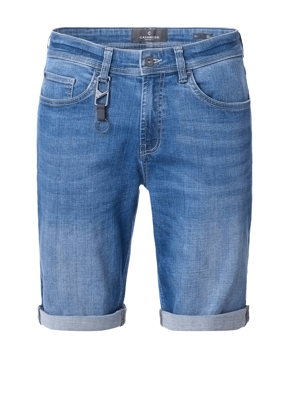 Produktbild f�r 'CASAMODA Bermuda Short Jeans Stretch dunkelblau'