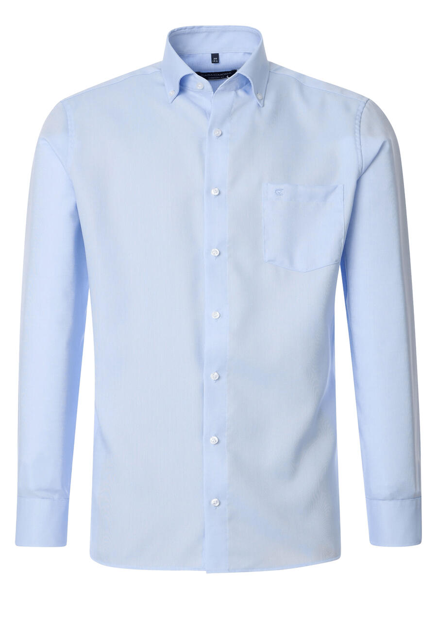 Produktbild fr 'CASAMODA Comfort Fit Hemd Langarm Button Down Kragen Oxford hellblau'
