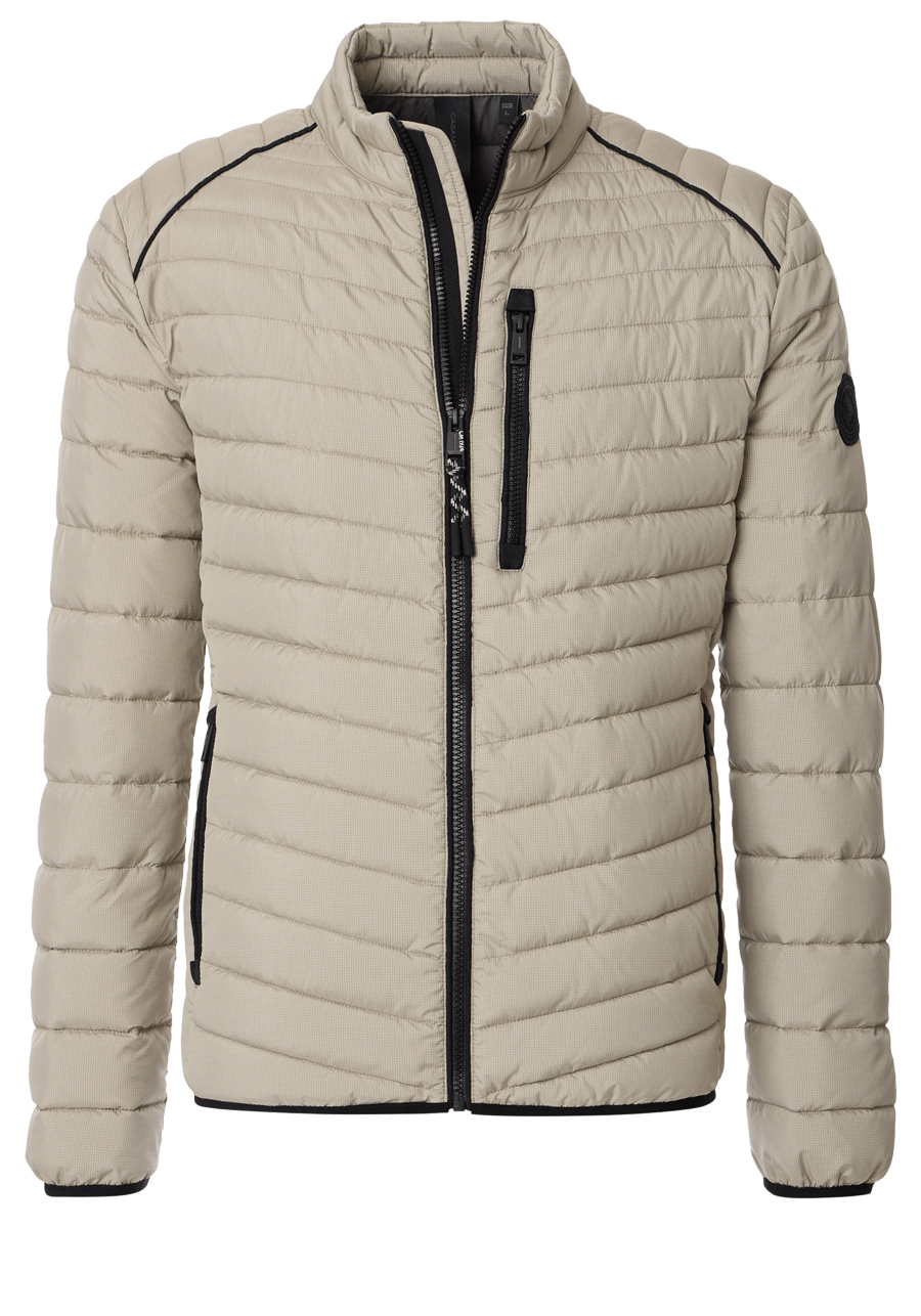 Produktbild fr 'CASAMODA Steppjacke Langarm Stehkragen Reiverschluss beige'