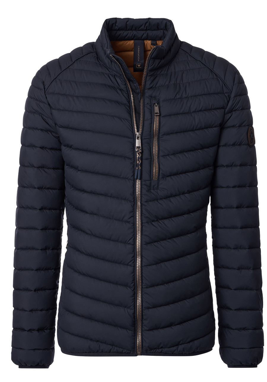 Produktbild f�r 'CASAMODA Steppjacke Langarm Stehkragen Rei�verschluss nachtblau'