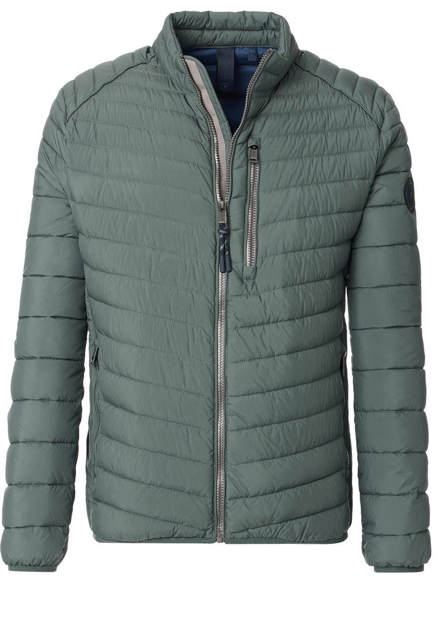 Produktbild fr 'CASAMODA Steppjacke Langarm Stehkragen Reiverschluss oliv'