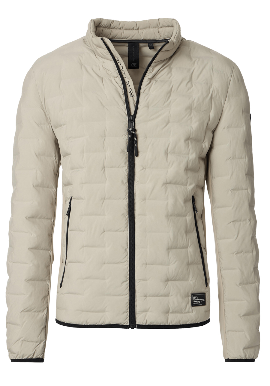 Produktbild fr 'CASAMODA Steppjacke Langarm mit Reiverschluss beige'