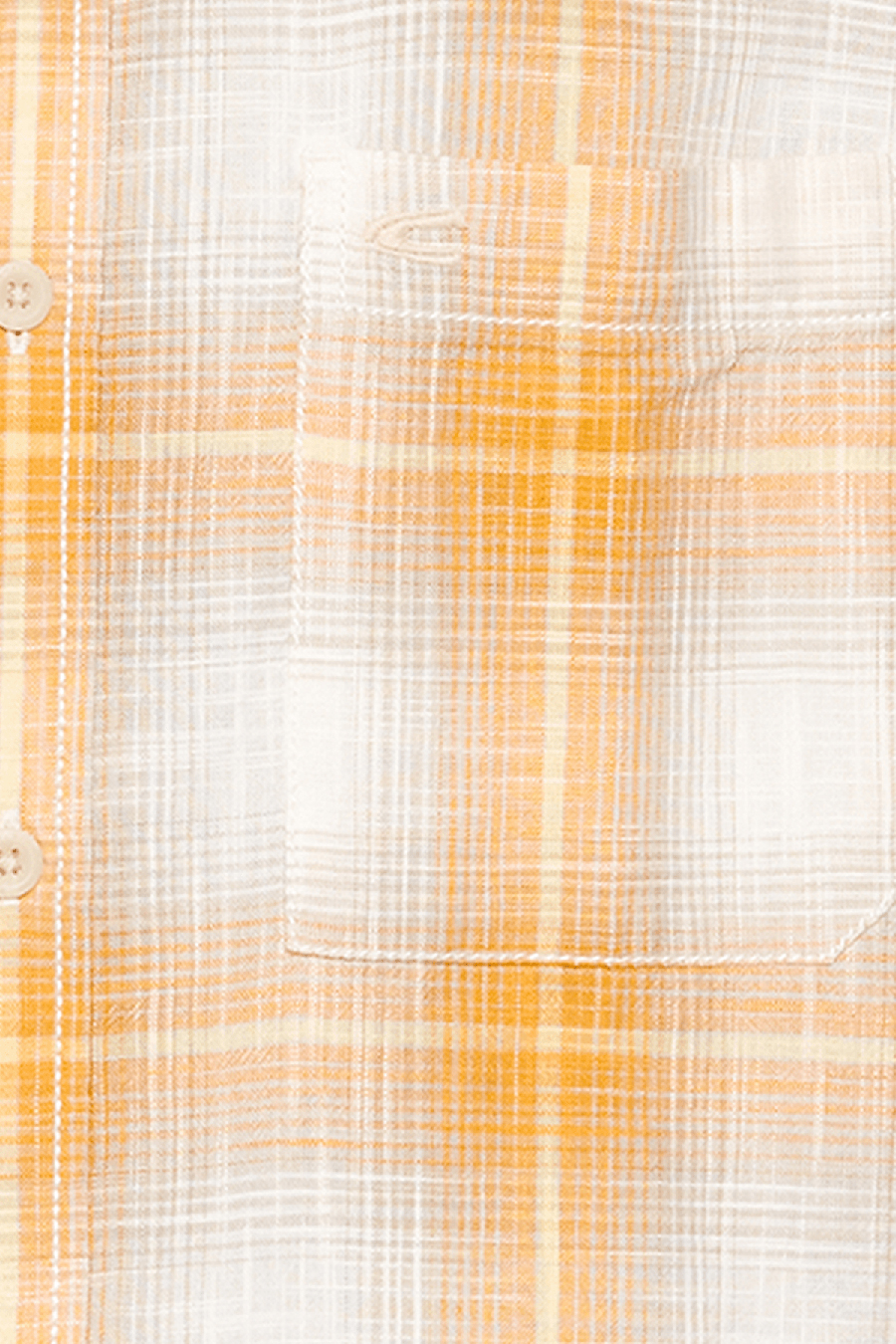 Produktbild fr 'CAMEL ACTIVE Regular Fit Hemd Halbarm Button Down Kragen Karo orange'