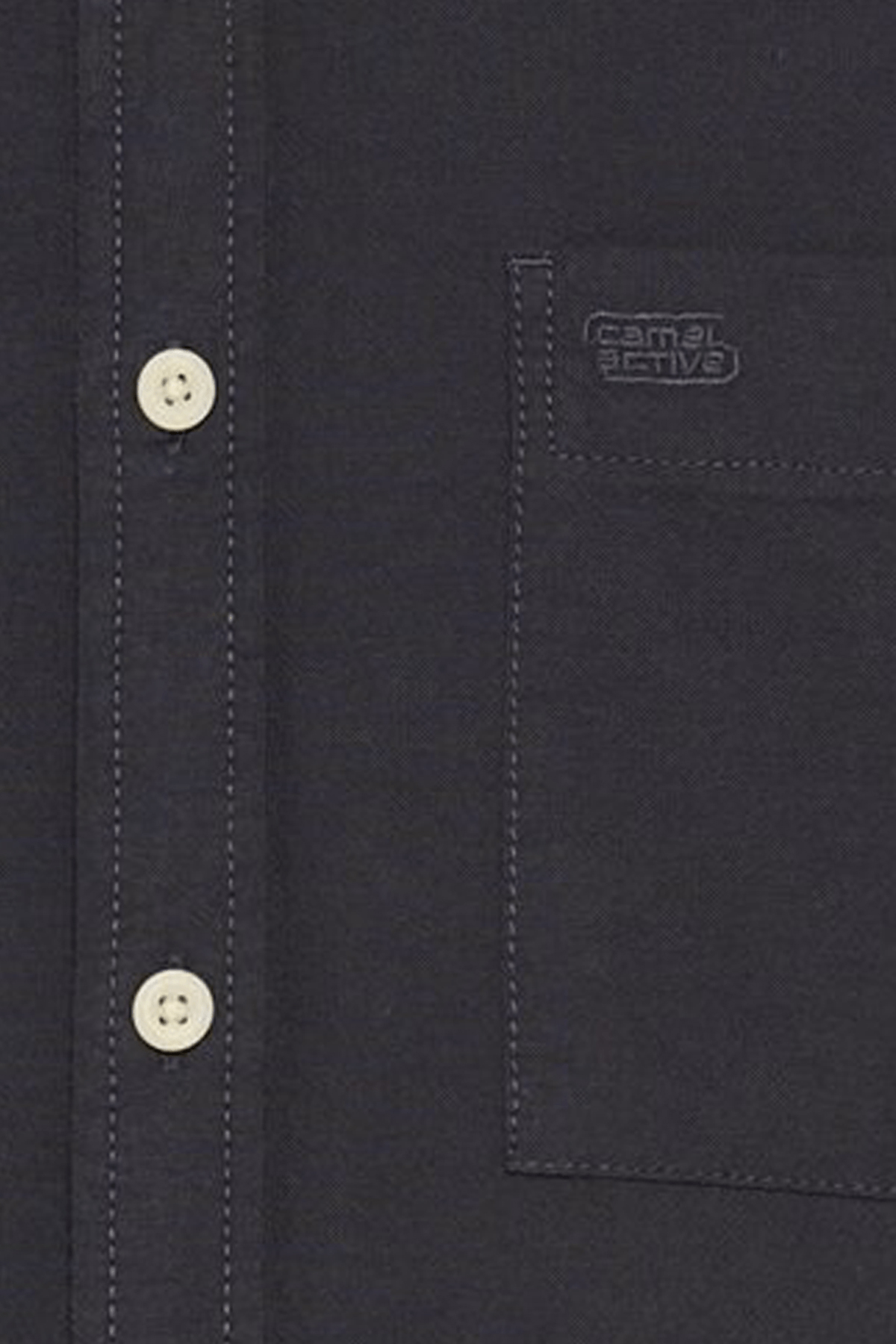 Produktbild f�r 'CAMEL ACTIVE Hemd Langarm Button Down Kragen Stretch Antibakteriell anthrazit'