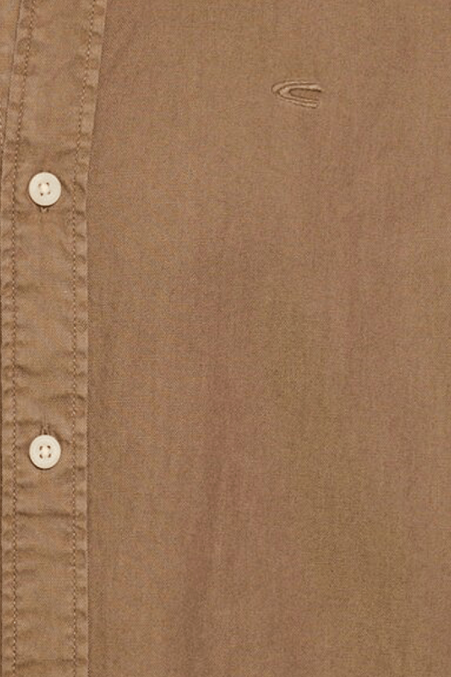 Produktbild f�r 'CAMEL ACTIVE Hemd Langarm New Kent Kragen Garment Dye braun'