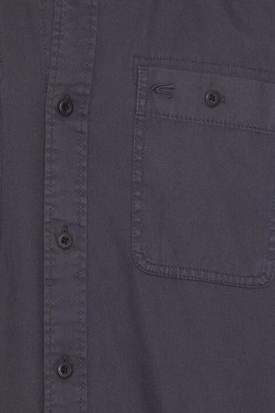 Produktbild f�r 'CAMEL ACTIVE Hemd Langarm New Kent Kragen Garment Dye anthrazit'