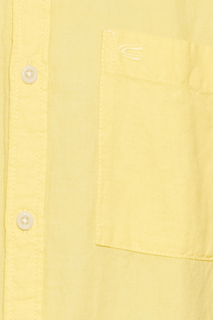 Produktbild fr 'CAMEL ACTIVE Hemd Halbarm Button Down Kragen Leinenmix gelb'