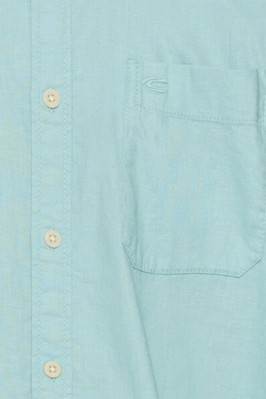 Produktbild f�r 'CAMEL ACTIVE Hemd Halbarm Button Down Kragen Stretch aqua'