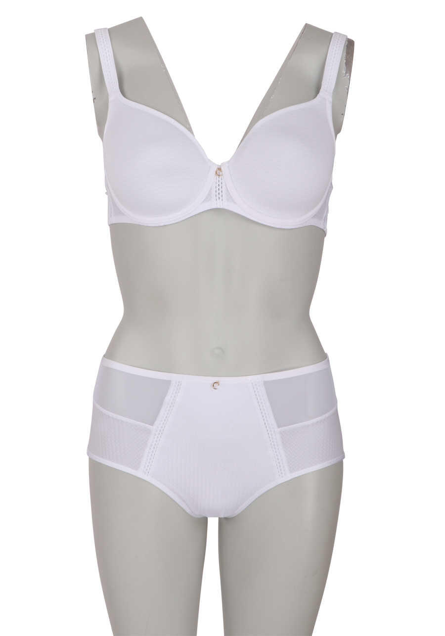 Produktbild f�r 'CHANTELLE Taillenslip CHIC ESSENTIAL transparente Eins�tze wei�'
