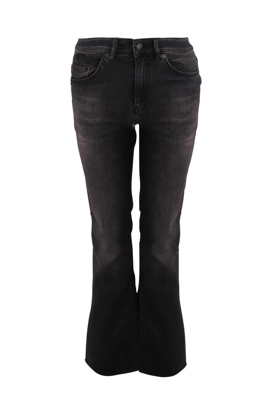 Produktbild fr 'DRYKORN Jeans FAR High Waist Bootcut Stretch anthrazit'