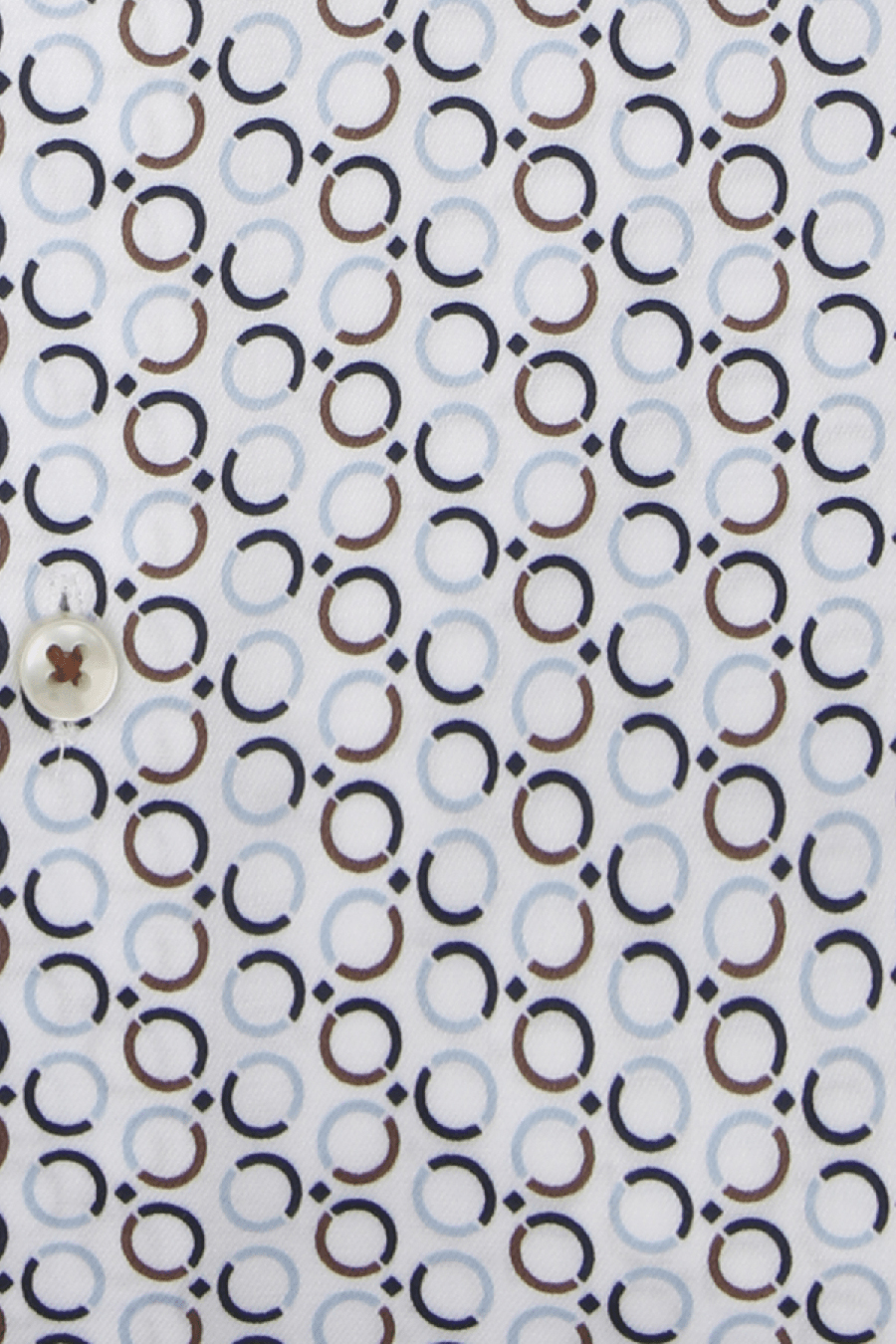 Produktbild f�r 'ETERNA Comfort Fit Hemd extra langer Arm New Kent Kragen Twill Muster blau'