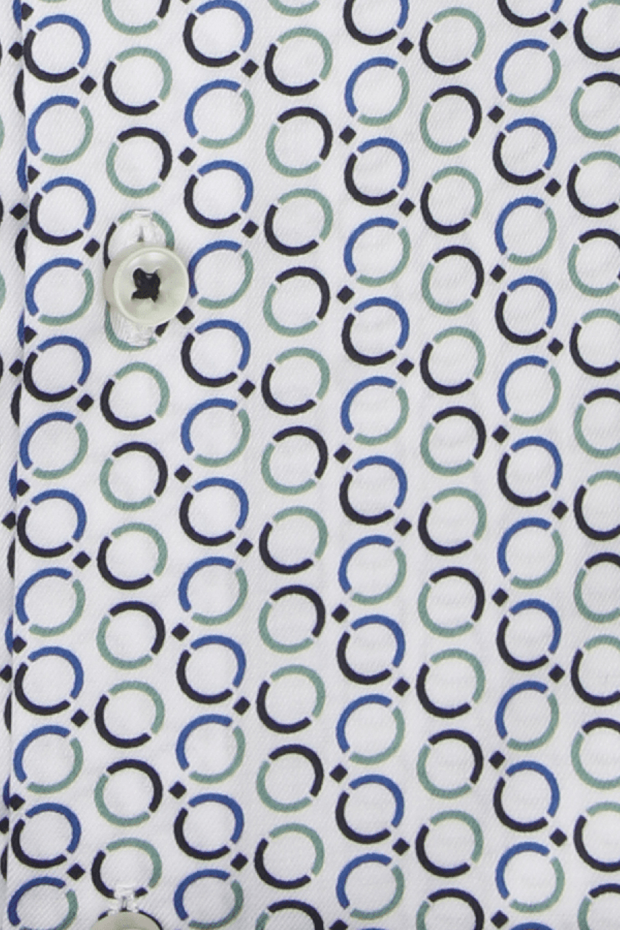 Produktbild f�r 'ETERNA Modern Fit Hemd Langarm New Kent Kragen Twill Muster blau'