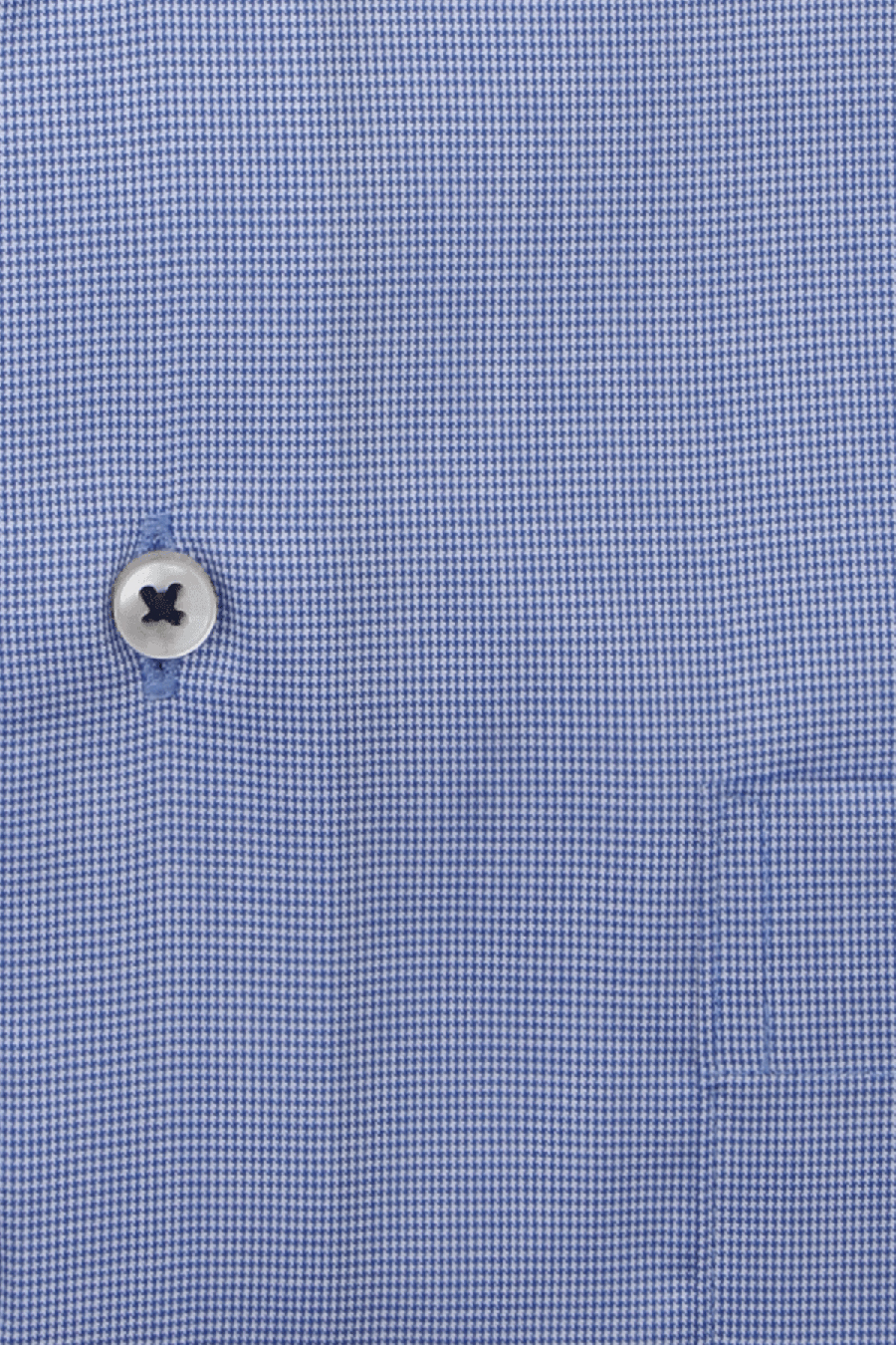 Produktbild f�r 'ETERNA Modern Fit Dynamic Cotton Hemd Halbarm New Kent Kragen Natte mittelblau'