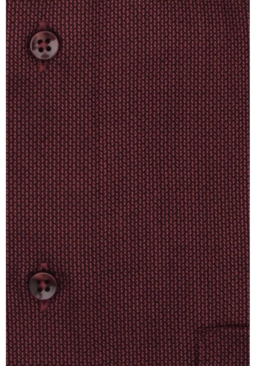 Produktbild fr 'ETERNA Modern Fit Hemd Langarm Haifischkragen Muster rot'