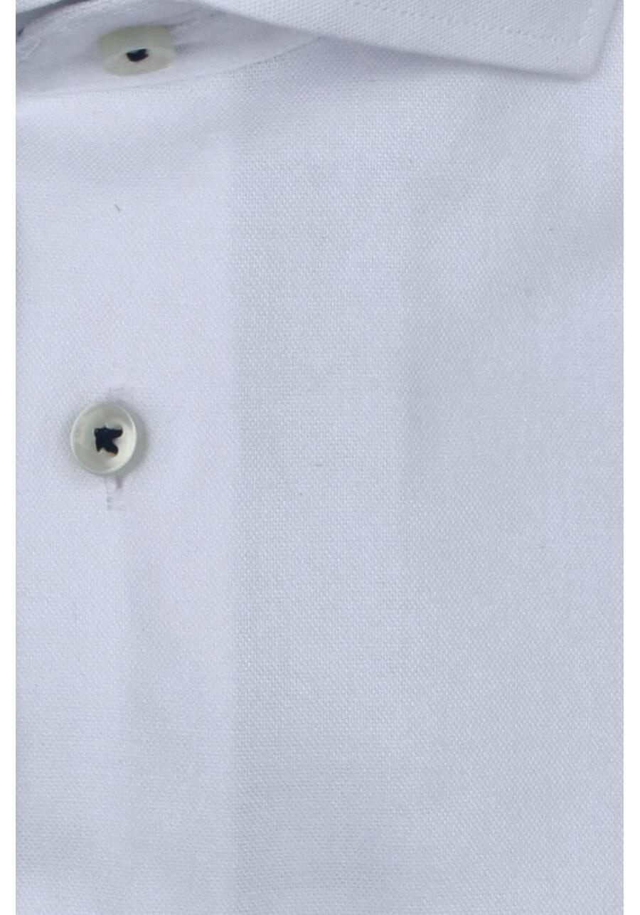 Produktbild fr 'ETERNA Modern Fit Hemd extra Langer Arm Haifischkragen Oxford wei'