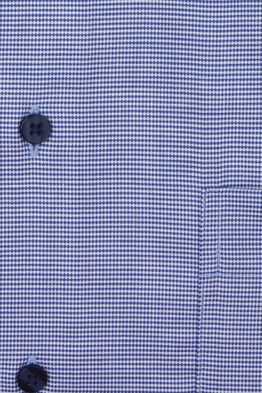 Produktbild f�r 'ETERNA Modern Fit Hemd Halbarm New Kent Kragen Struktur mittelblau'