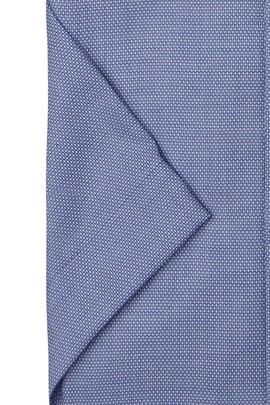 Produktbild fr 'ETERNA Comfort Fit Hemd Halbarm New Kent Kragen Fil a Fil blau'
