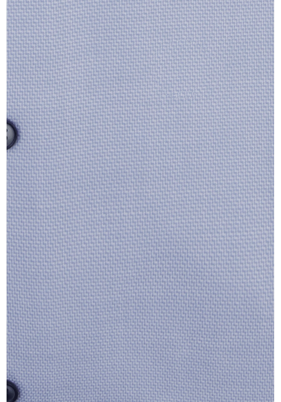 Produktbild fr 'ETERNA Comfort Fit Hemd extra langer Arm New Kent Kragen Struktur hellblau'