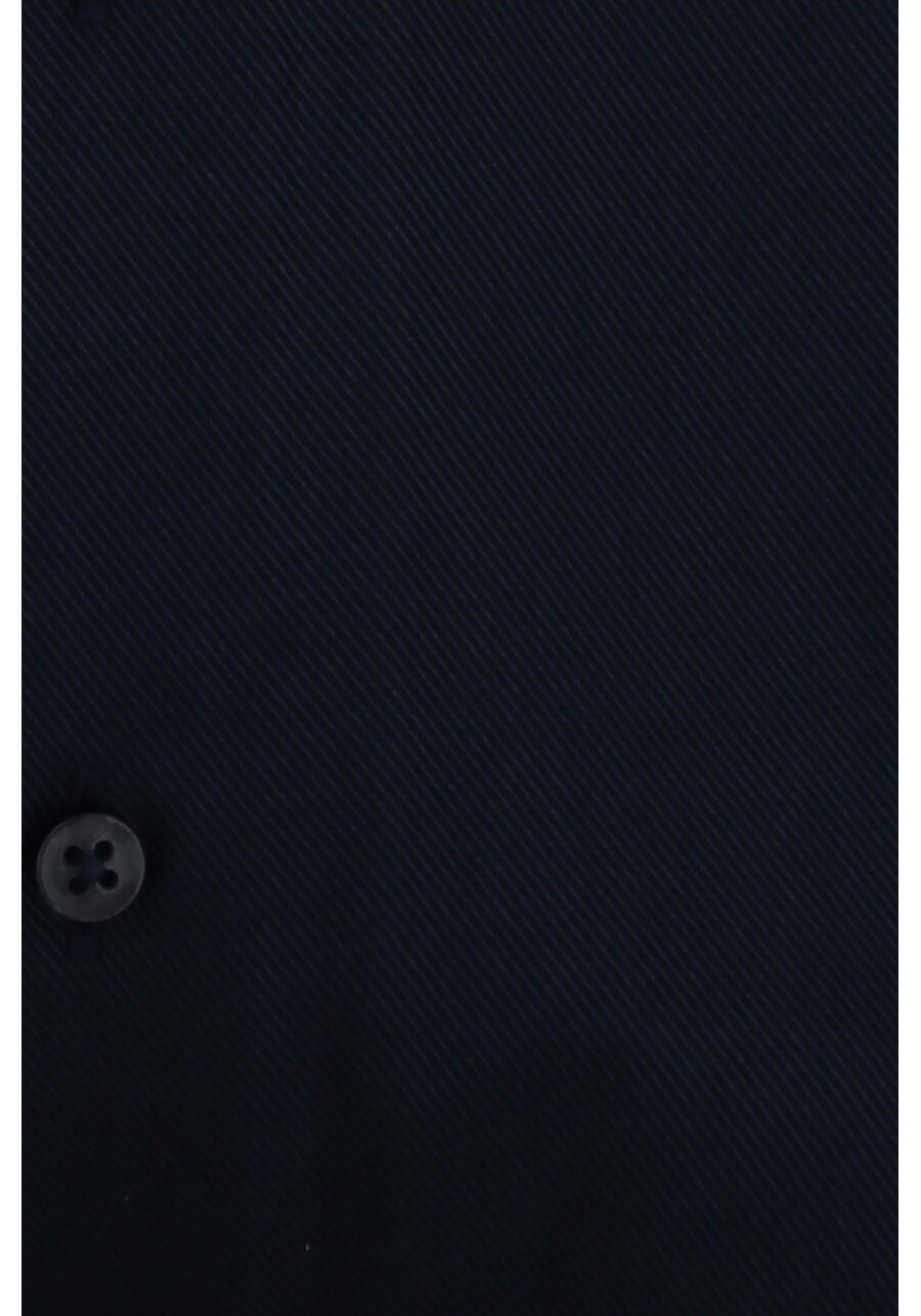 Produktbild fr 'ETERNA Comfort Fit Hemd Langarm New Kent Kragen Twill nachtblau'
