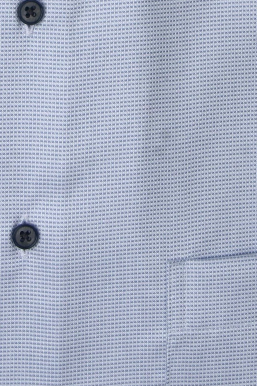 Produktbild fr 'ETERNA Comfort Fit Hemd Langarm New Kent Kragen Struktur hellblau'