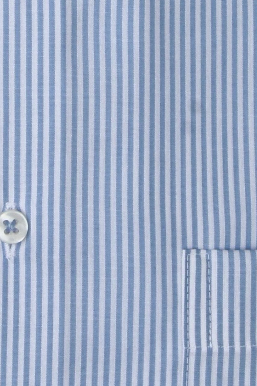 Produktbild fr 'ETERNA Comfort Fit Hemd Langarm Haifischkragen Streifen hellblau'