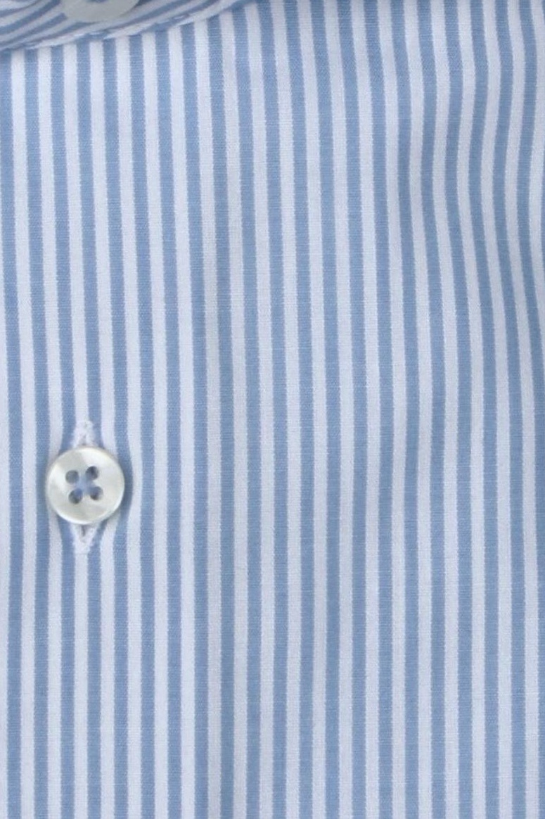 Produktbild fr 'ETERNA Modern Fit Hemd Langarm Haifischkragen Streifen hellblau'