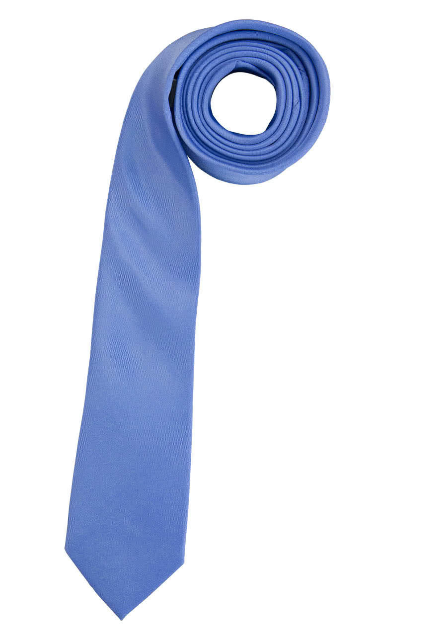 Seide ETERNA 6,0 reiner breit hellblau Krawatte cm aus