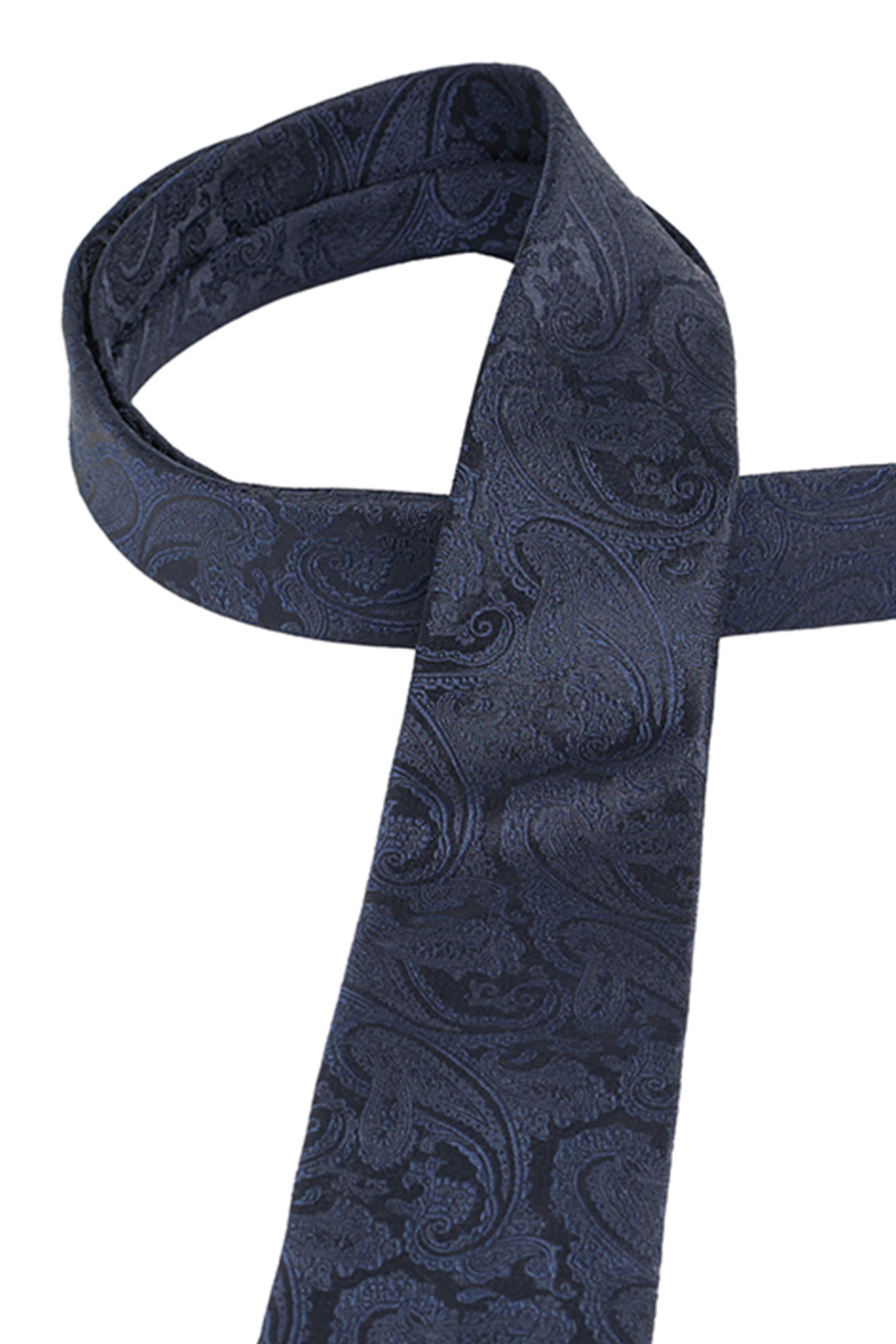 ETERNA 1863 Krawatte aus reiner Seide 7,5 cm breit navy