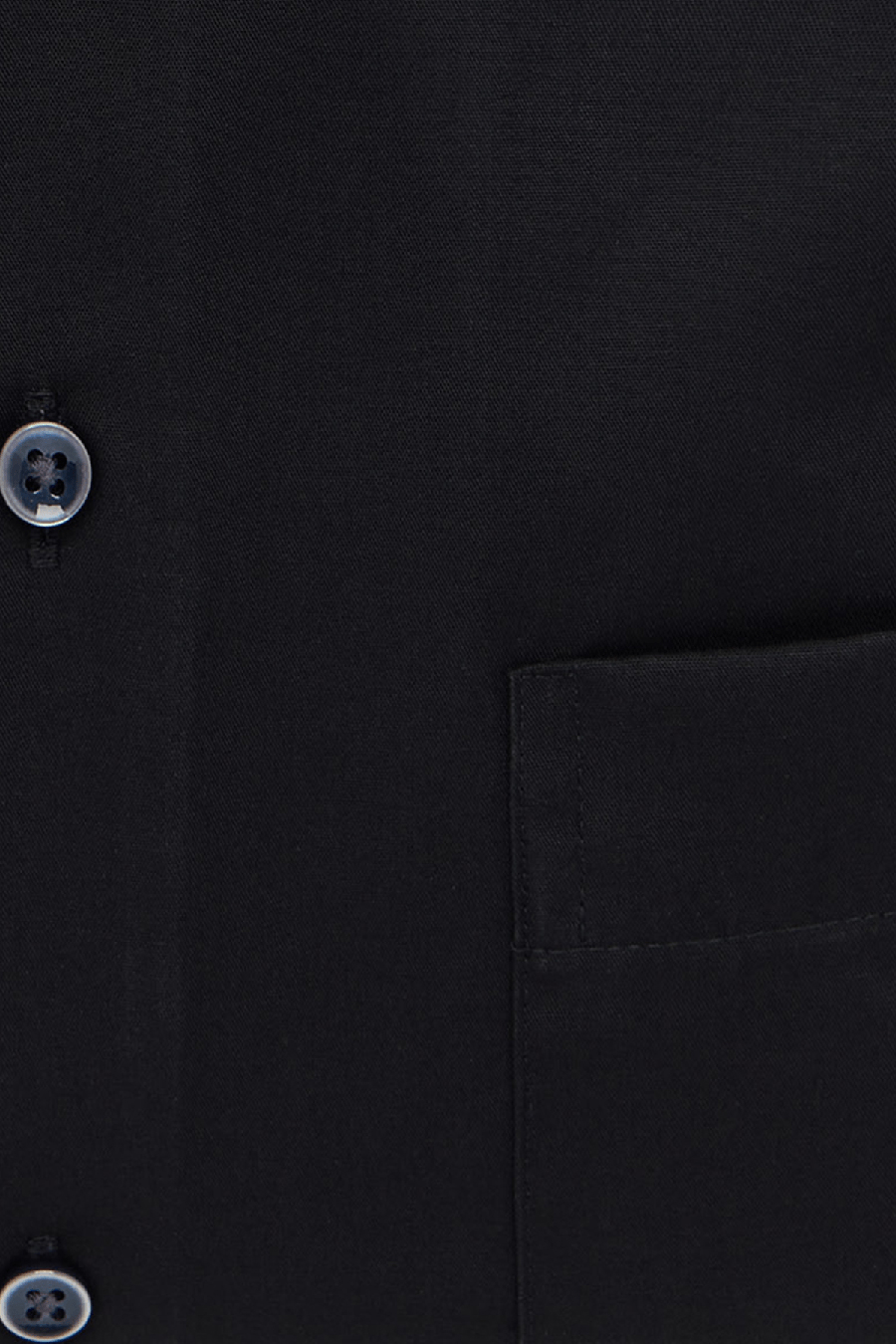 Produktbild fr 'ETERNA Slim Fit Hemd Langarm New Kent Kragen schwarz'