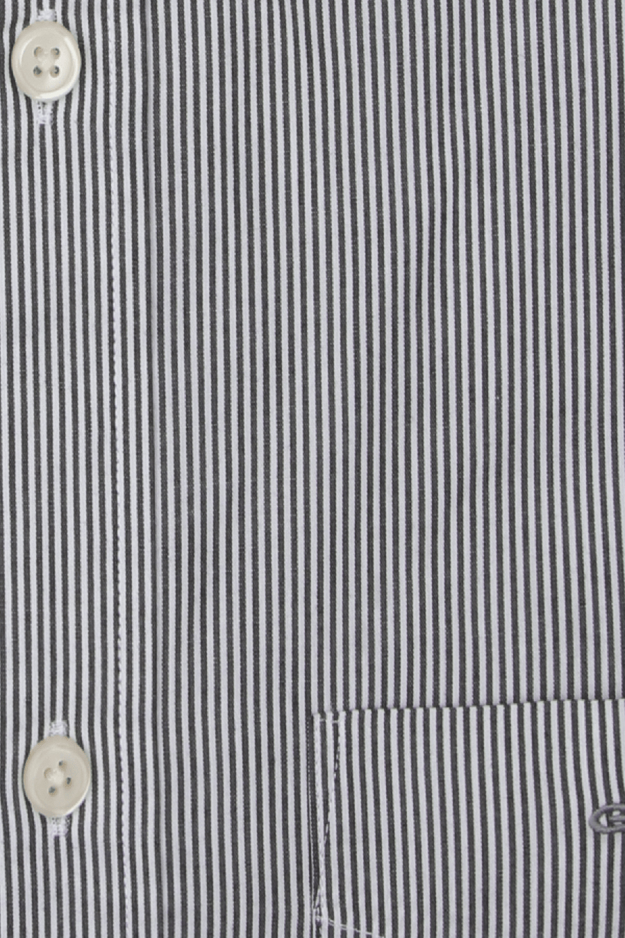 Produktbild fr 'GANT Regular Hemd Langarm Button Down Kragen Streifen schwarz'