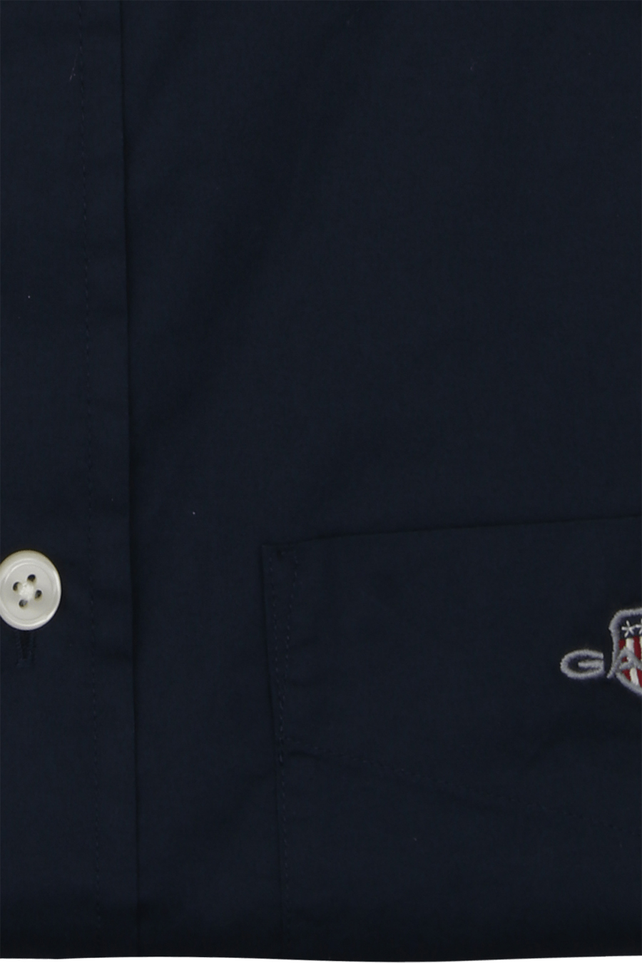 Produktbild fr 'GANT Regular Hemd Langarm Button Down Kragen Popeline nachtblau'
